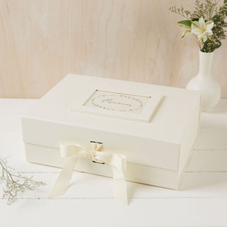 'Sending Warm Hugs' Large Luxury Memory Box Sympathy Gift Hamper - Angel & Dove