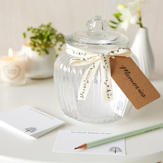 Glass Memory Jar Collection - Angel & Dove