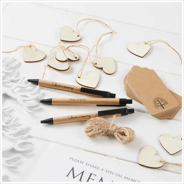 Wooden Memory Tree Collection - Angel & Dove