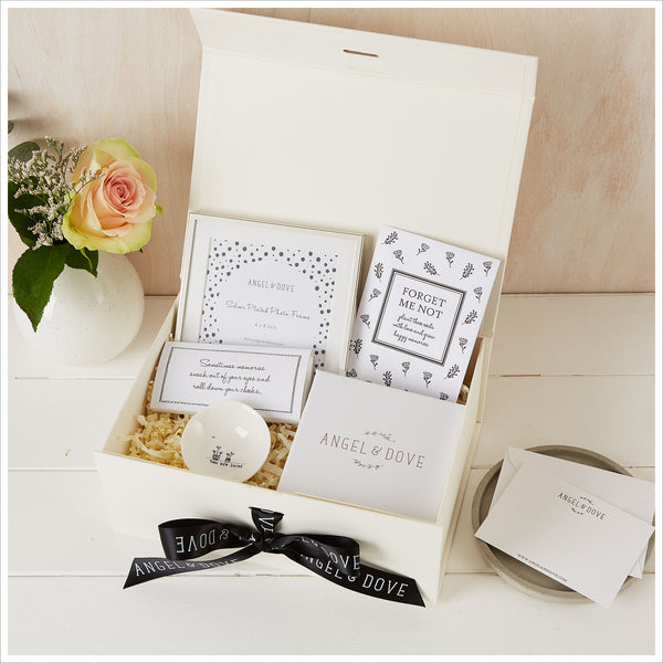 'Sending Strength' Sympathy Gift Hamper in Luxury Gift Box - Angel & Dove