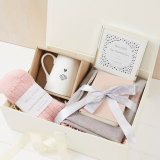 'Sending Warm Hugs' Luxury Sympathy Gift Hamper with Card - Angel & Dove