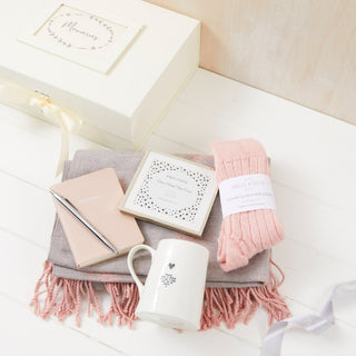 'Sending Warm Hugs' Luxury Sympathy Gift Hamper with Card - Angel & Dove