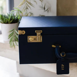 Meminio Classic Memory Box / Keepsake Case - Navy
