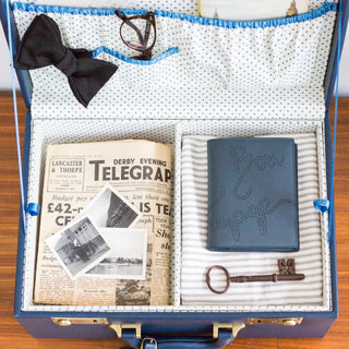 Meminio Classic Memory Box / Keepsake Case - Navy