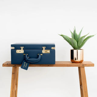 Meminio Classic Memory Box / Keepsake Case - Navy