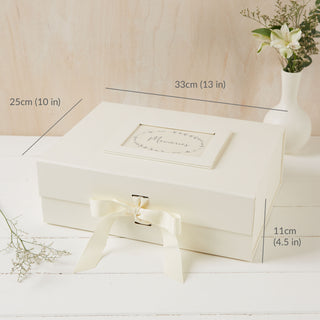 'Sending Warm Hugs' Large Sympathy Gift Hamper in Memory Box