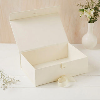 Large 'Memories' Ivory Memory Keepsake Box