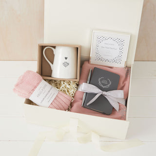 'Sending Warm Hugs' Large Sympathy Gift Hamper in Memory Box