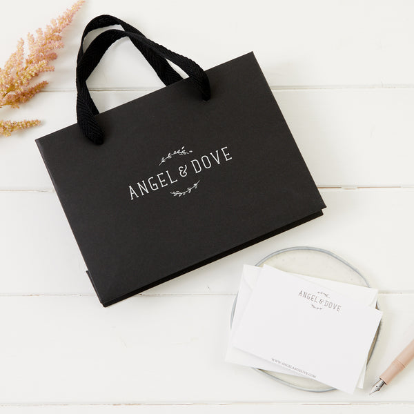 'For An Angel' 90ml Votive Candle with Gift Bag & Card - A Thoughtful Sympathy Gift for Miscarriage or Baby Loss - Angel & Dove