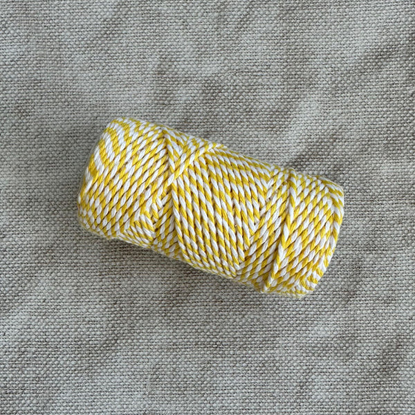 Yellow Bakers Twine Balloon String 20m
