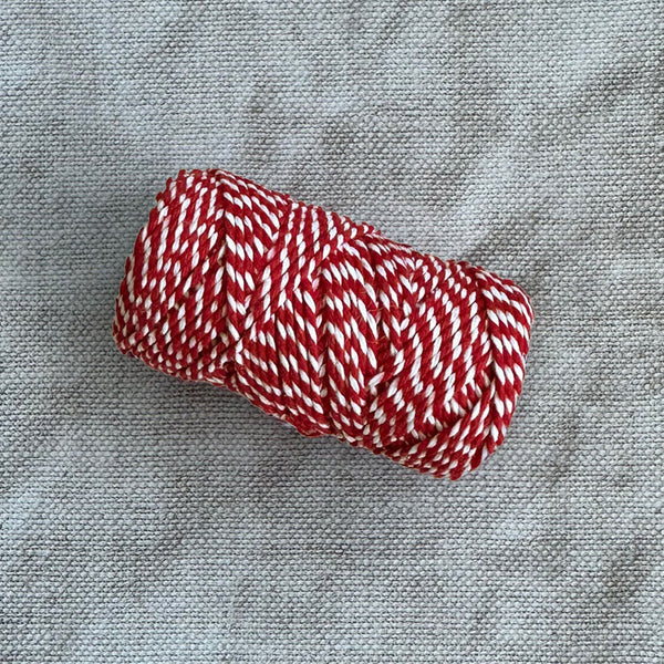 Red Bakers Twine Balloon String 20m