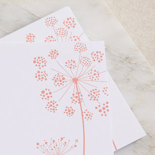 25 'Share a Memory' Pink Wildflower Funeral Remembrance Cards - Angel & Dove