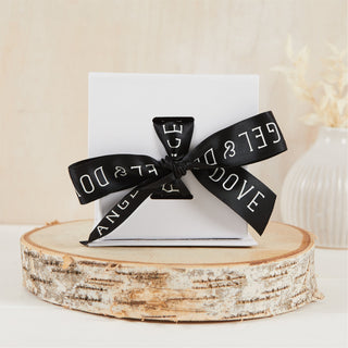 'Remembering Someone Special at Christmas' Gift Boxed 300ml Candle with Silver Lid - Angel & Dove