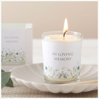 Eucalyptus Funeral Memory Table Collection - Angel & Dove