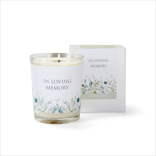 Eucalyptus 'In Loving Memory' 90ml Votive Remembrance Candle - Angel & Dove