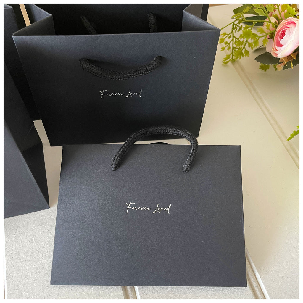 Forever Loved Funeral Favour Gift Bags Unfilled Create Special Gifts for Your Guests