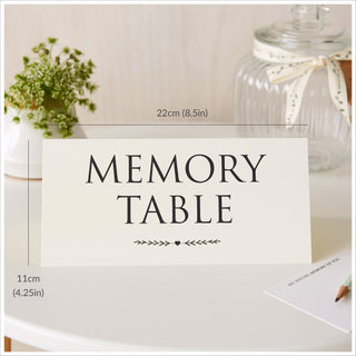 A5 Ivory Funeral Memory Condolence Book, 2 Signs & Pen Collection - Angel & Dove
