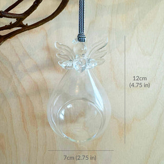 Glass Angel Hanging Decoration Sympathy Gift