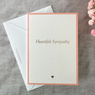 'Heartfelt Sympathy' Card
