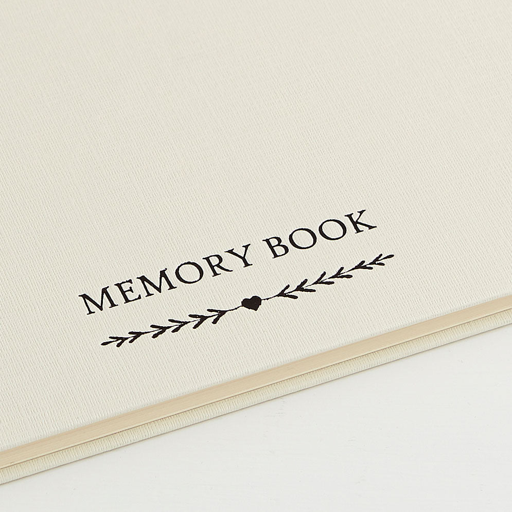 Sign This Memory Book Sign A5 Ivory Funeral Memory Book & 2 Signs Set – Angel & Dove