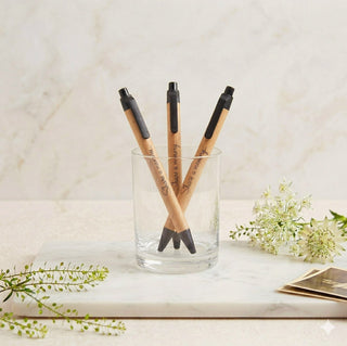 Pack of Kraft 'Share a Memory' Pens - for Funeral Memory Book or Favours