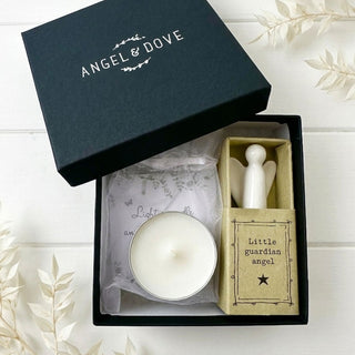 'Little Box of Peace' Gift Boxed Sympathy Gift - Angel & Dove