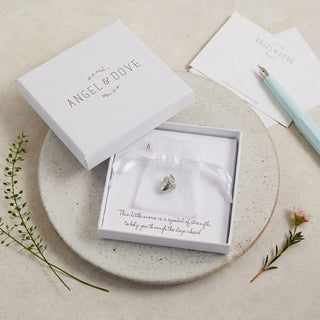 Pewter Acorn 'Strength' Pocket Charm Sympathy Gift with Bag & Card