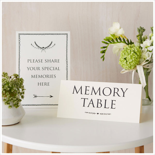 Large 'Funeral In a Box' Collection for up to 30 Guests - Angel & Dove