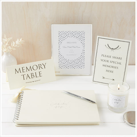 Celebration of Life Memory Table Collection - Angel & Dove