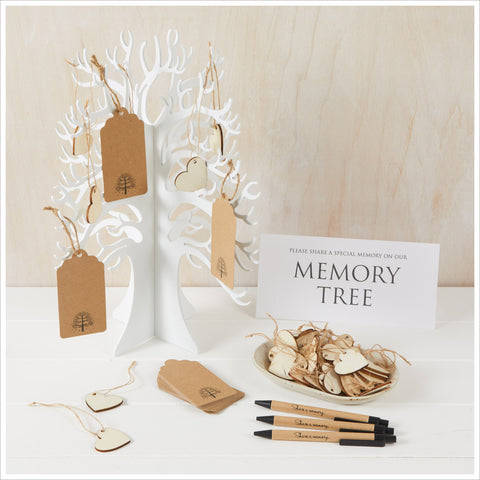 Wooden Memory Tree Collection - Angel & Dove