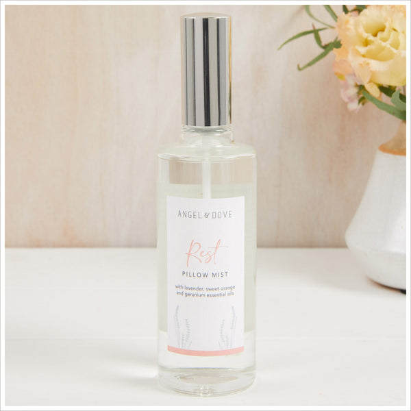 'Rest' Pillow Mist - Aromatherapy Self-Care Pillow & Room Spray - Angel & Dove