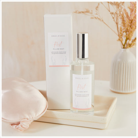 'Rest' Pillow Mist - Aromatherapy Self-Care Pillow & Room Spray - Angel & Dove