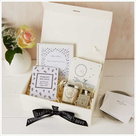 'Sending Comfort' Sympathy Gift Hamper in Luxury Gift Box - Angel & Dove