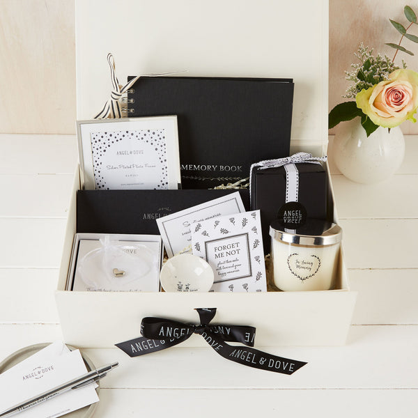 'Sending Love' Large Sympathy Gift Hamper in Luxury Gift Box - Angel & Dove