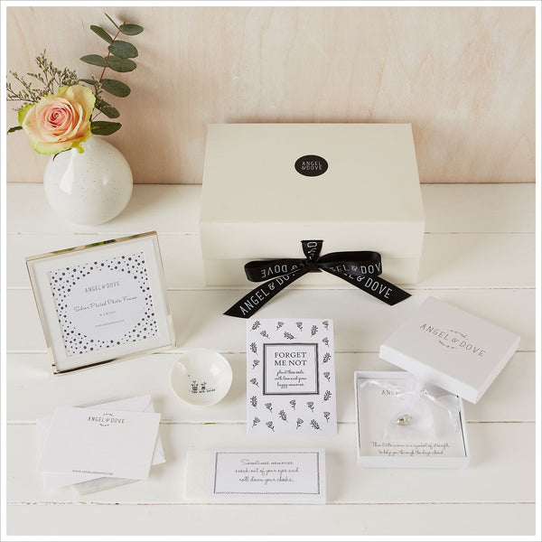 'Sending Strength' Sympathy Gift Hamper in Luxury Gift Box - Angel & Dove