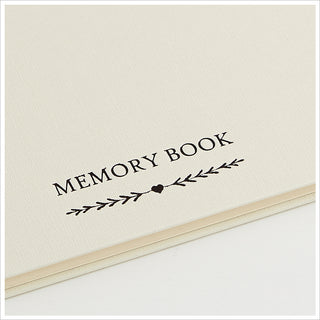 A4 Ivory Memory Book Collection - Angel & Dove