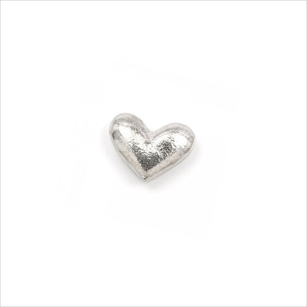 Pewter Heart 'Memories' Pocket Charm Sympathy Gift with Bag & Card - Angel & Dove